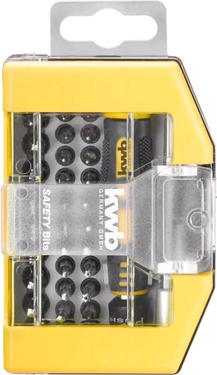 KWB Bit Box 37 Dlg Veiligheidsbits - Metaal