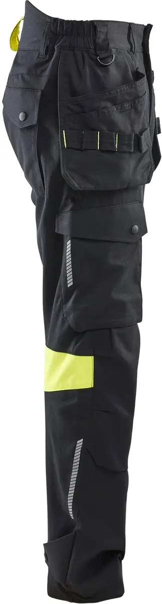 Blåkläder Craftsman 14181512 Werkbroek - 96 - Zwart/Geel
