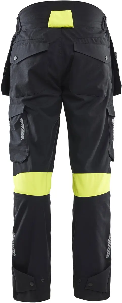 Blåkläder Craftsman 14181512 Werkbroek - 96 - Zwart/Geel