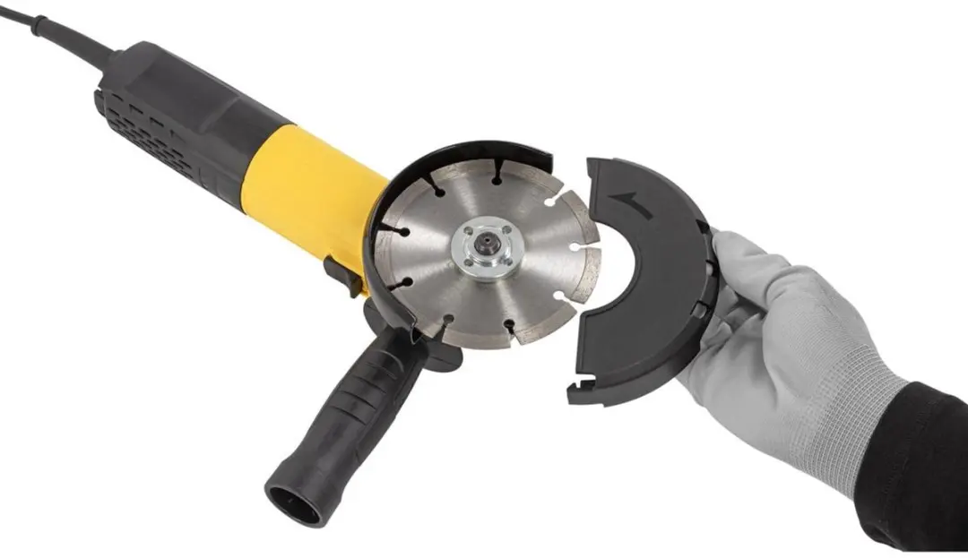 Powerplus POWX0616 Haakse Slijper 1700W Ø125mm - Geel