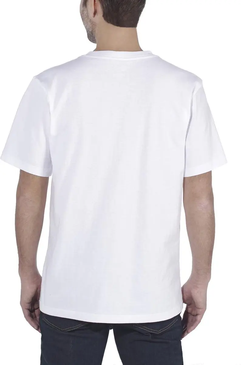 Carhartt K87 Pocket T-Shirt Heren - Wit - XS