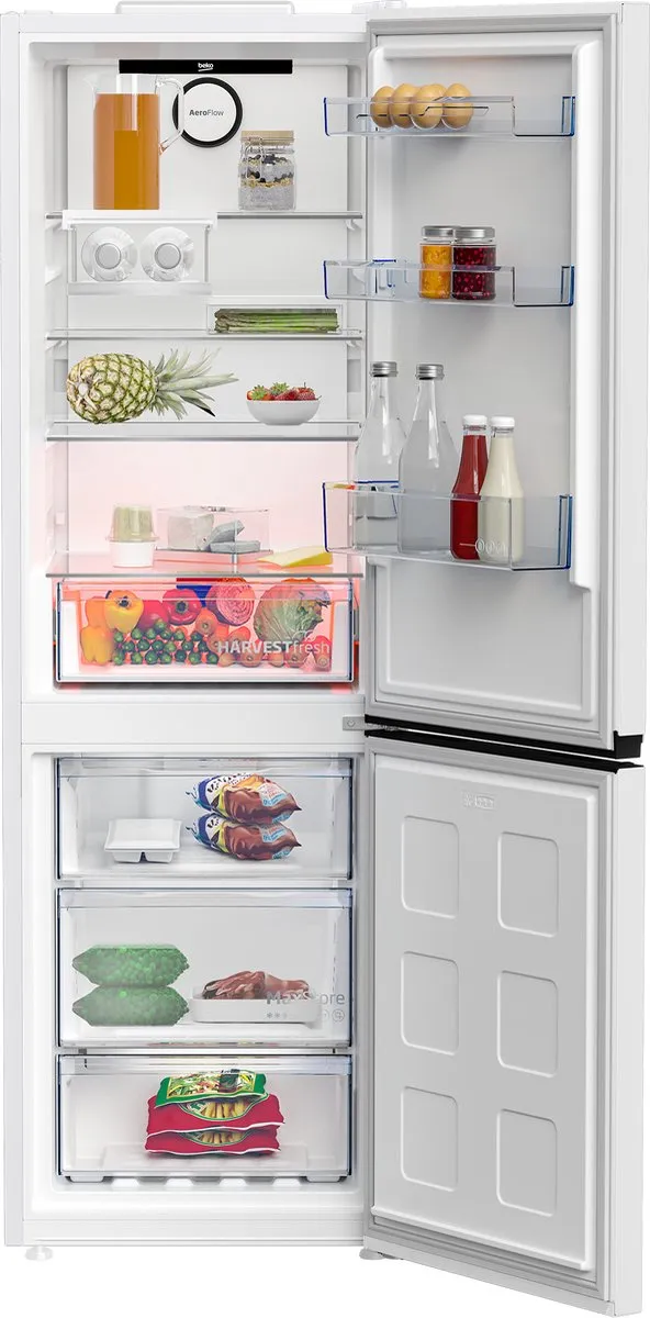 Beko B5RCNA365HW Koel-vriescombinatie NoFrost 316L - Wit
