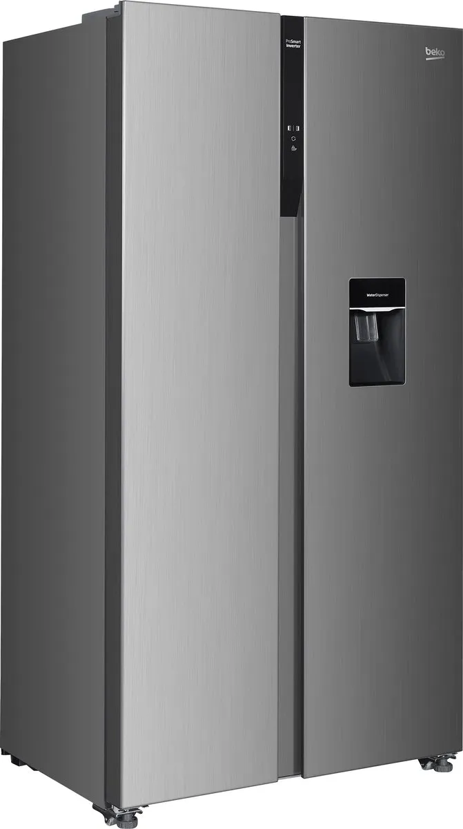 Beko GNO5322WDXPN Amerikaanse Koelkast - 532L - Roestvrijstaal