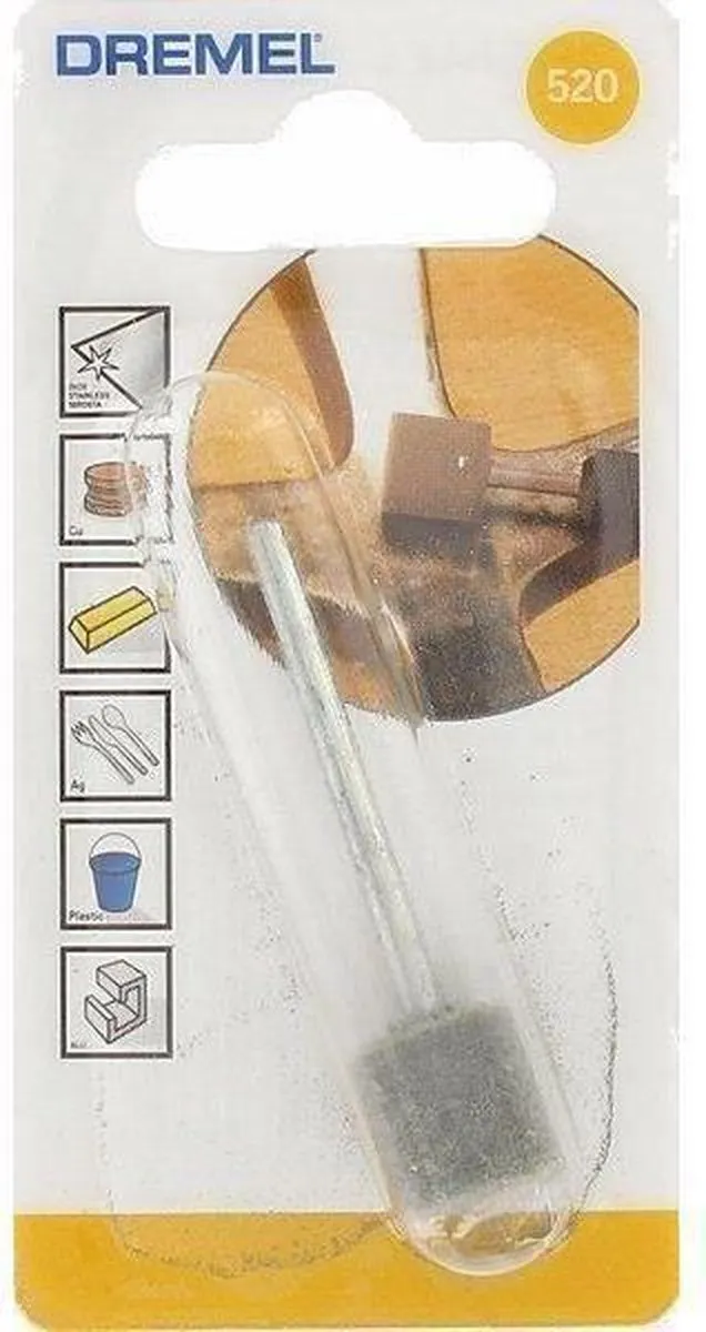 Dremel 520 Geïmpregneerde Polijstschijf