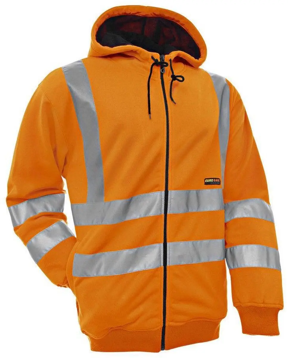 Blåkläder 3346-1974 High Vis Hooded Sweatshirt - Oranje S