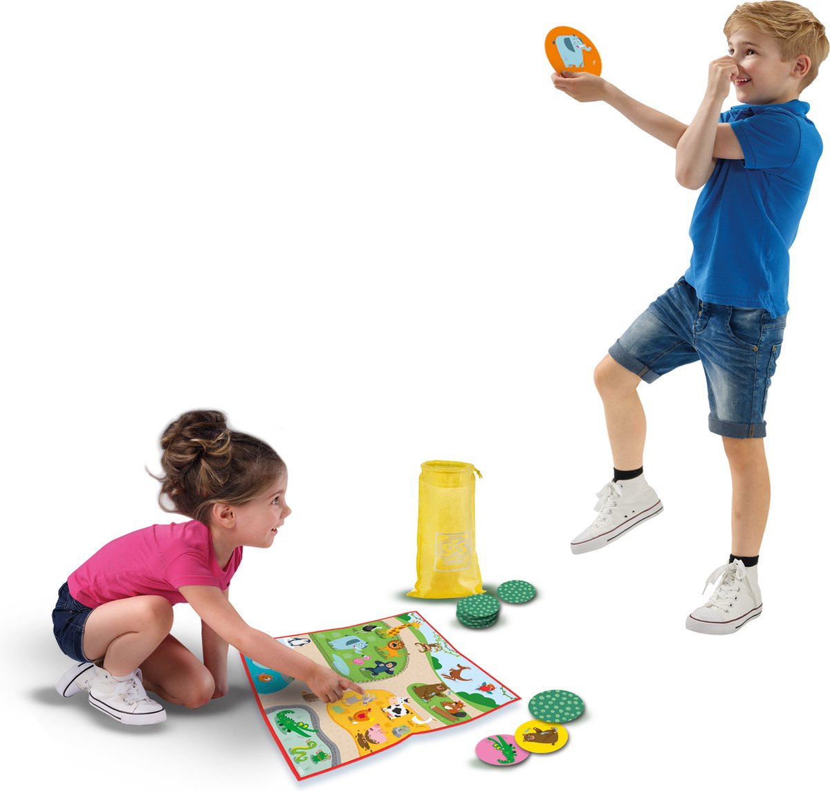 SES - Wie ben ik? - Dieren - beeld uit en laat raden wat je bent - inclusief handige bewaartas