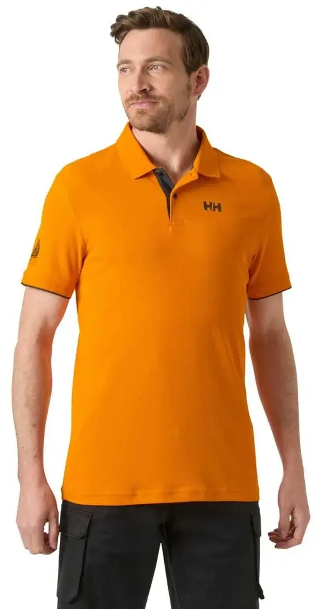Helly Hansen Ocean 2.0 Poloshirt - M - Ignite Orange