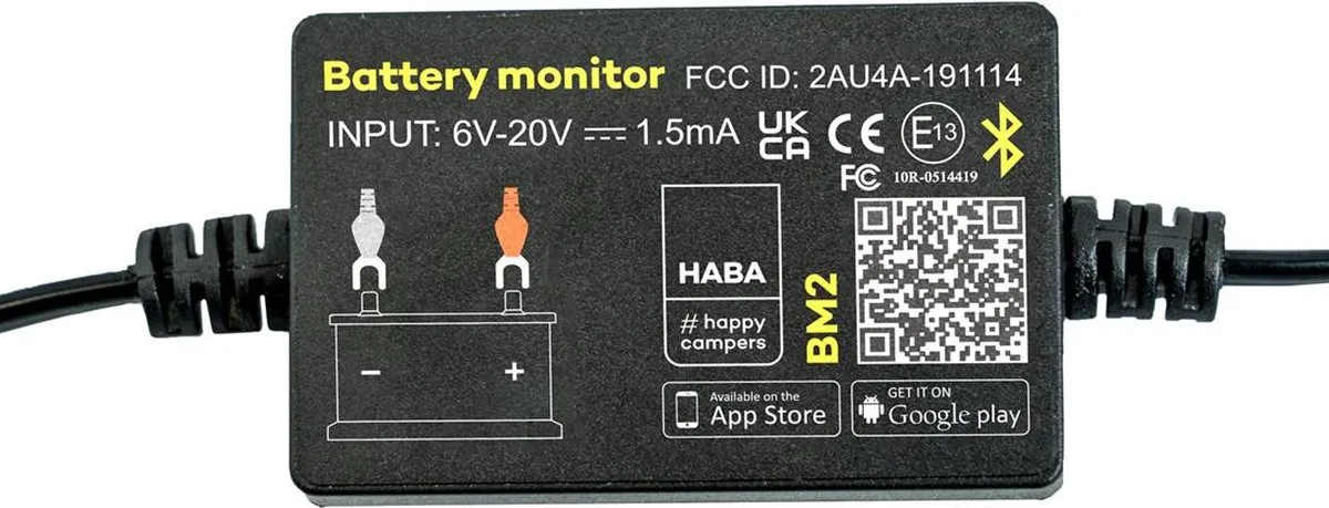 Haba Bluetooth Batterij Monitor BM2