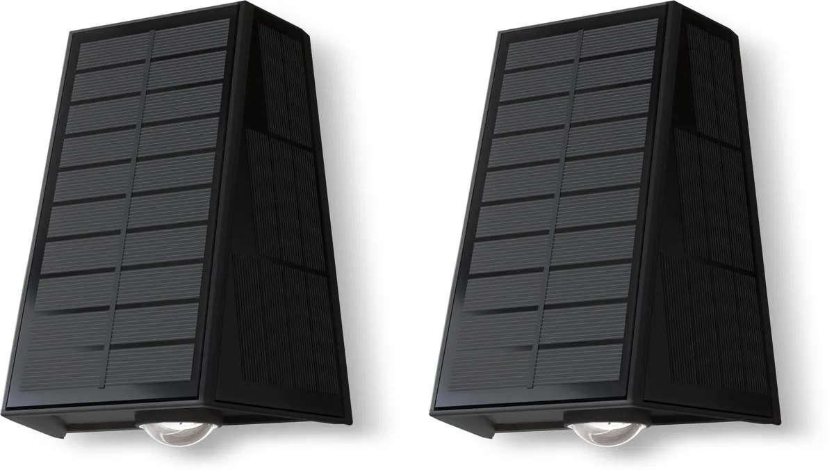 Calex Matera Solar Wandlamp 2 Stuks