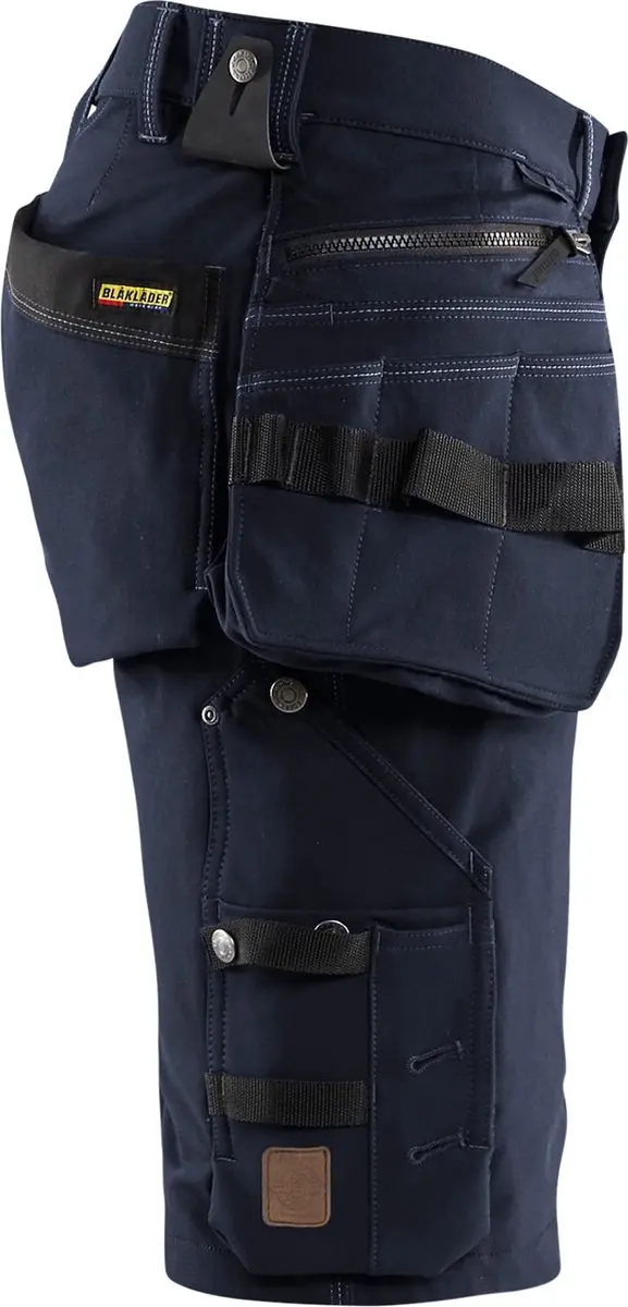 Blåkläder Short 4-weg Stretch X1900 C60 - Donker marineblauw/Zwart
