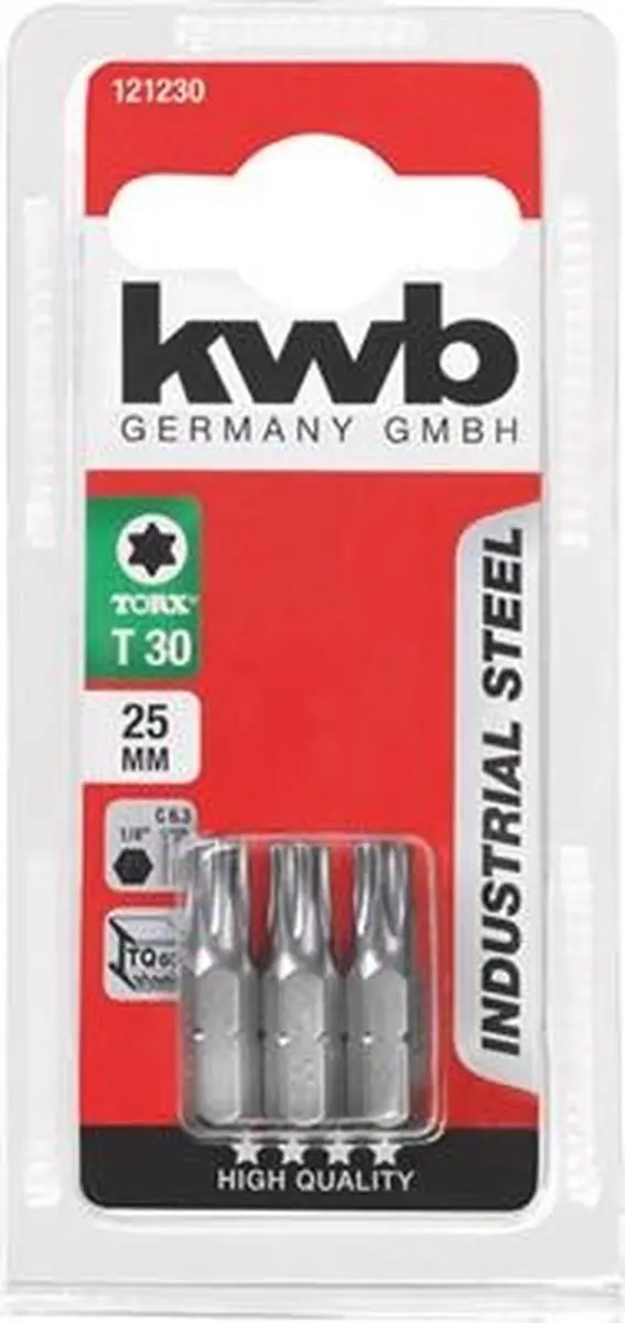 KWB Schroefbits Torx T30 25mm