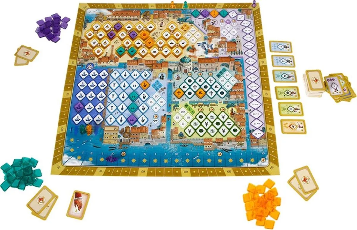 999 Games Mille Fiori Bordspel - 2-4 Spelers - afbeelding 6 van 6