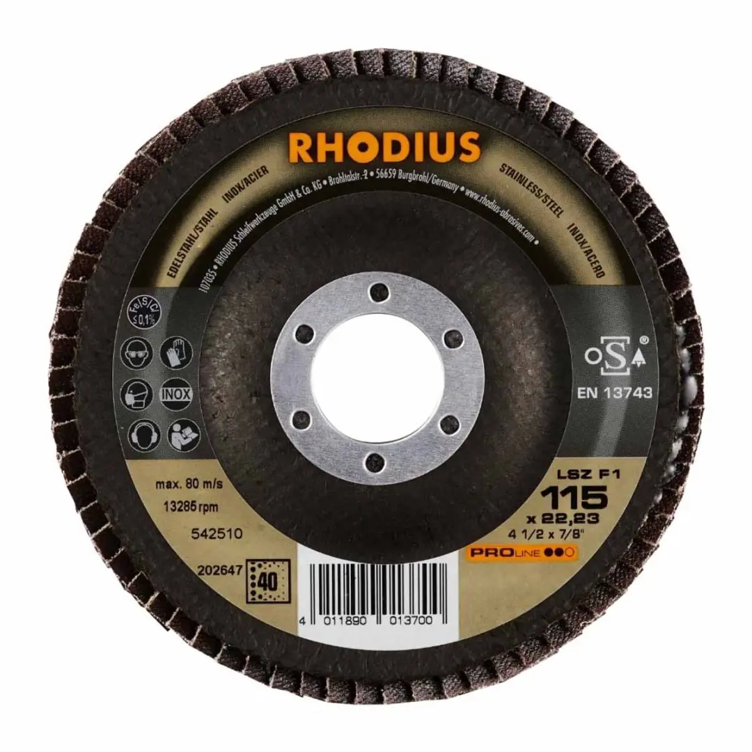 Rhodius 205580 Diamantslijpschijf 115mm Metaal