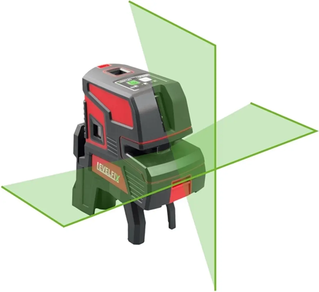 Levelfix CL202G Kruislijnlaser - Groen - Zelfnivellerend