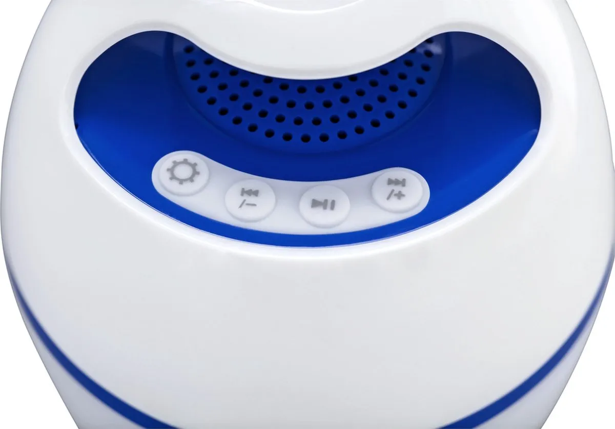 Bestway Flowclear Musicwave Bluetooth Speaker - 12W - Blauw/Wit - afbeelding 3 van 6