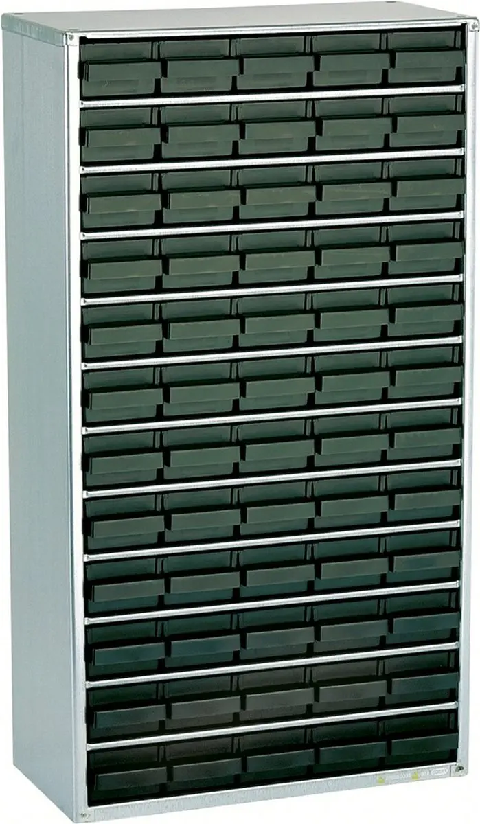 Raaco ESD Ladekast 60 Lades - 150x306x552mm