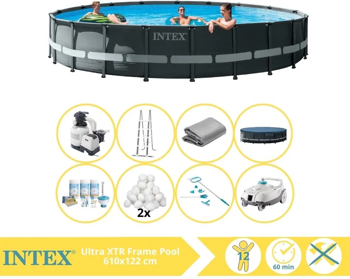 Intex Ultra XTR Frame Zwembad 610x122cm