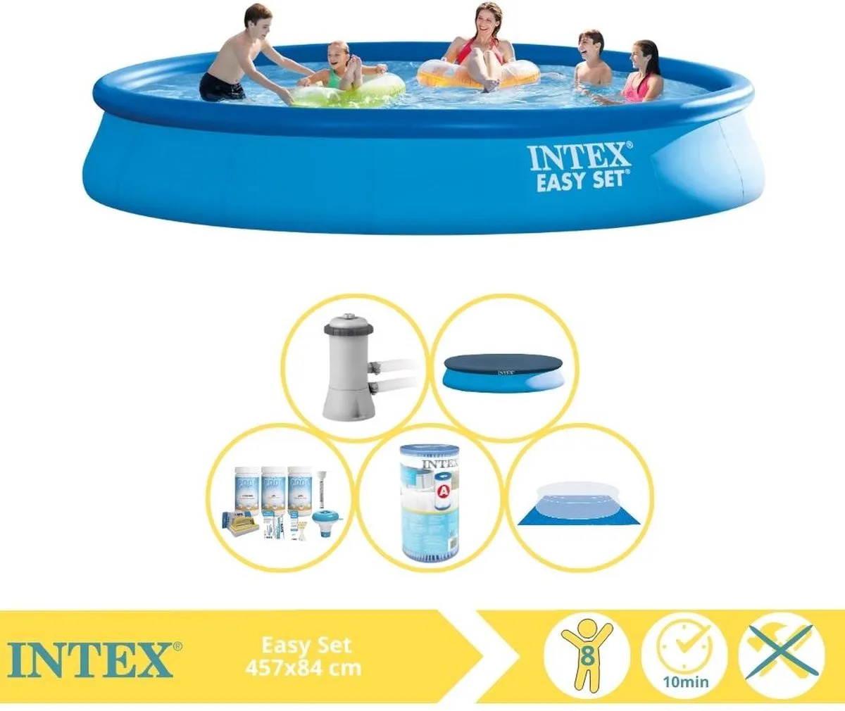Intex Easy Set Zwembad 457x84cm