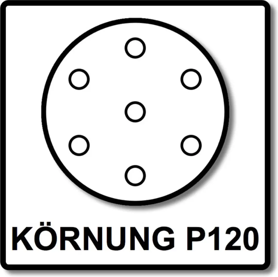 Mirka Basecut Schuurschijven P120 150mm - 100 Stuks
