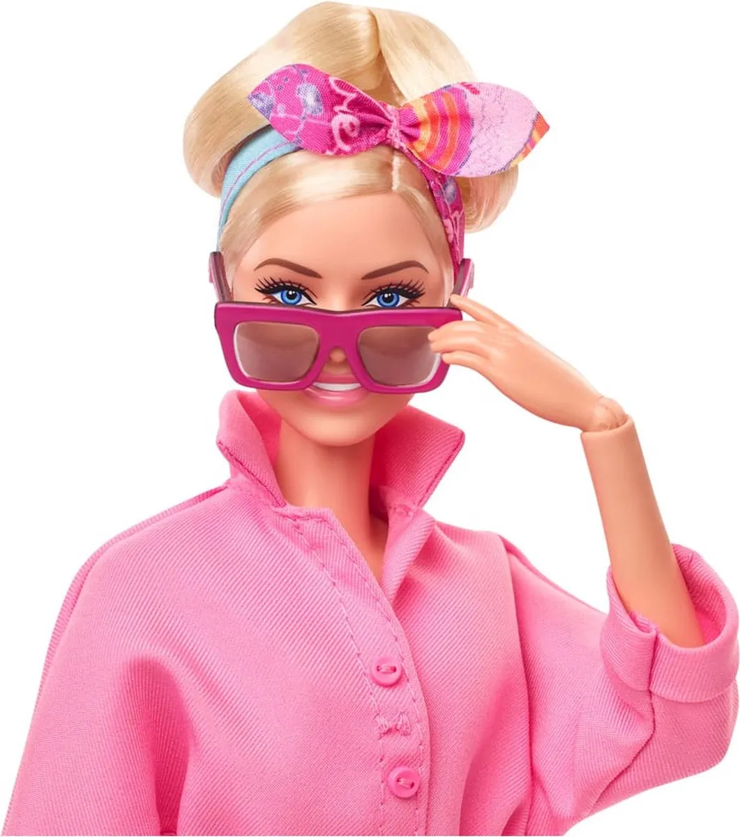 Barbie The Movie Roze Power Jumpsuit Pop - HRF29 - afbeelding 3 van 6