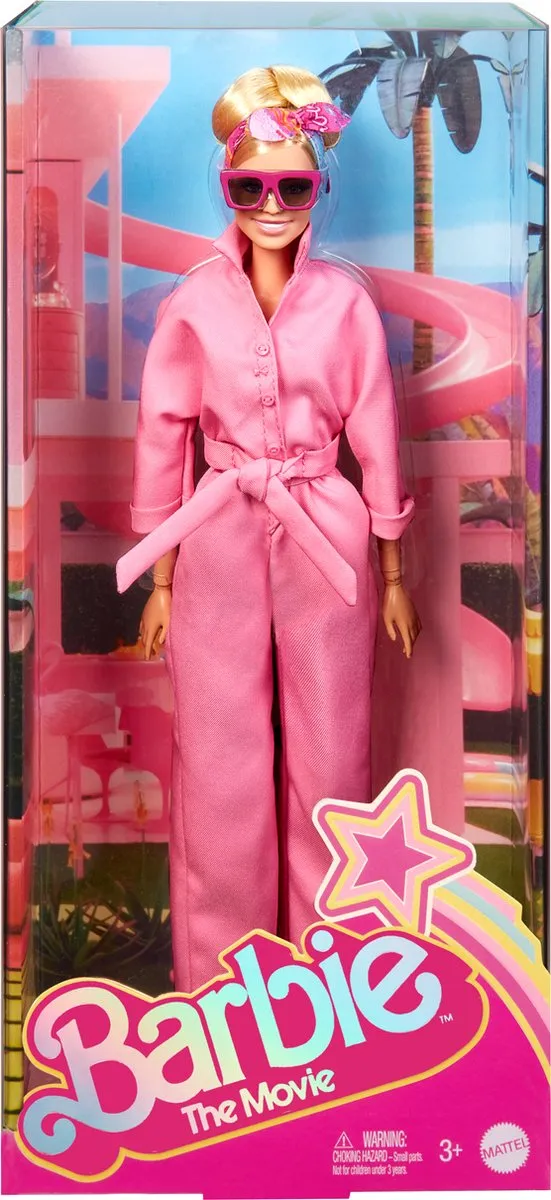 Barbie The Movie Roze Power Jumpsuit Pop - HRF29 - afbeelding 6 van 6
