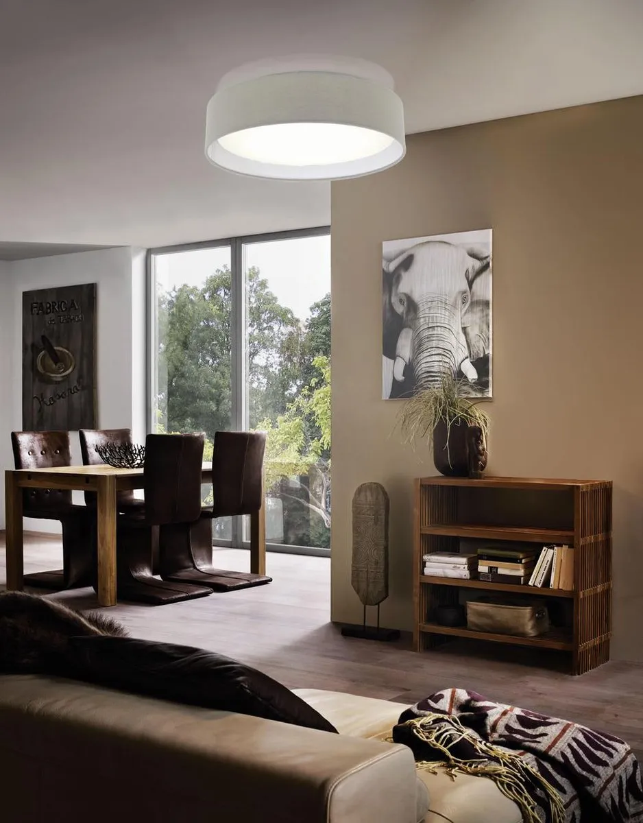 Eglo Pasteri Plafondlamp LED Ø32cm - Taupe