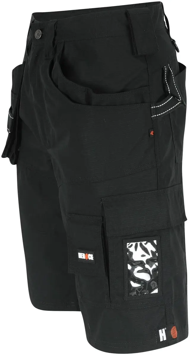 Herock Batua Korte Werkbroek 42 - Grijs/Zwart