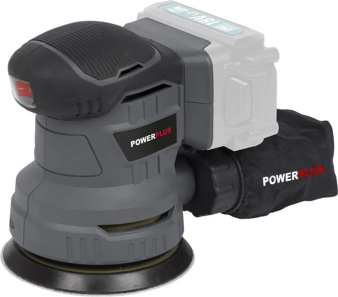 Powerplus POWEBESS1 Excentrische Schuurmachine 18V - 125mm