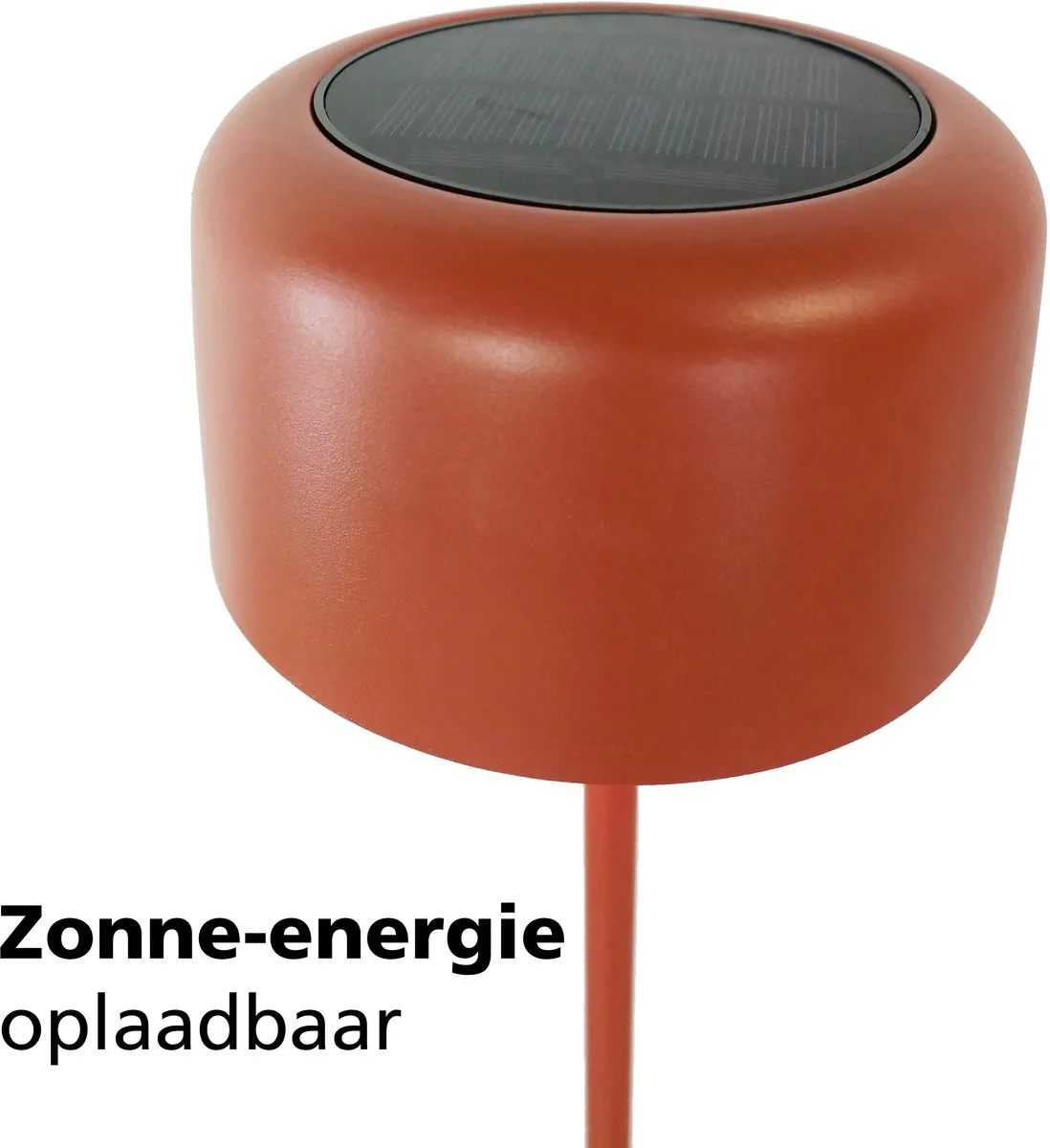 Eglo Roccanova-L Staande Lamp Solar - 120cm Steenrood
