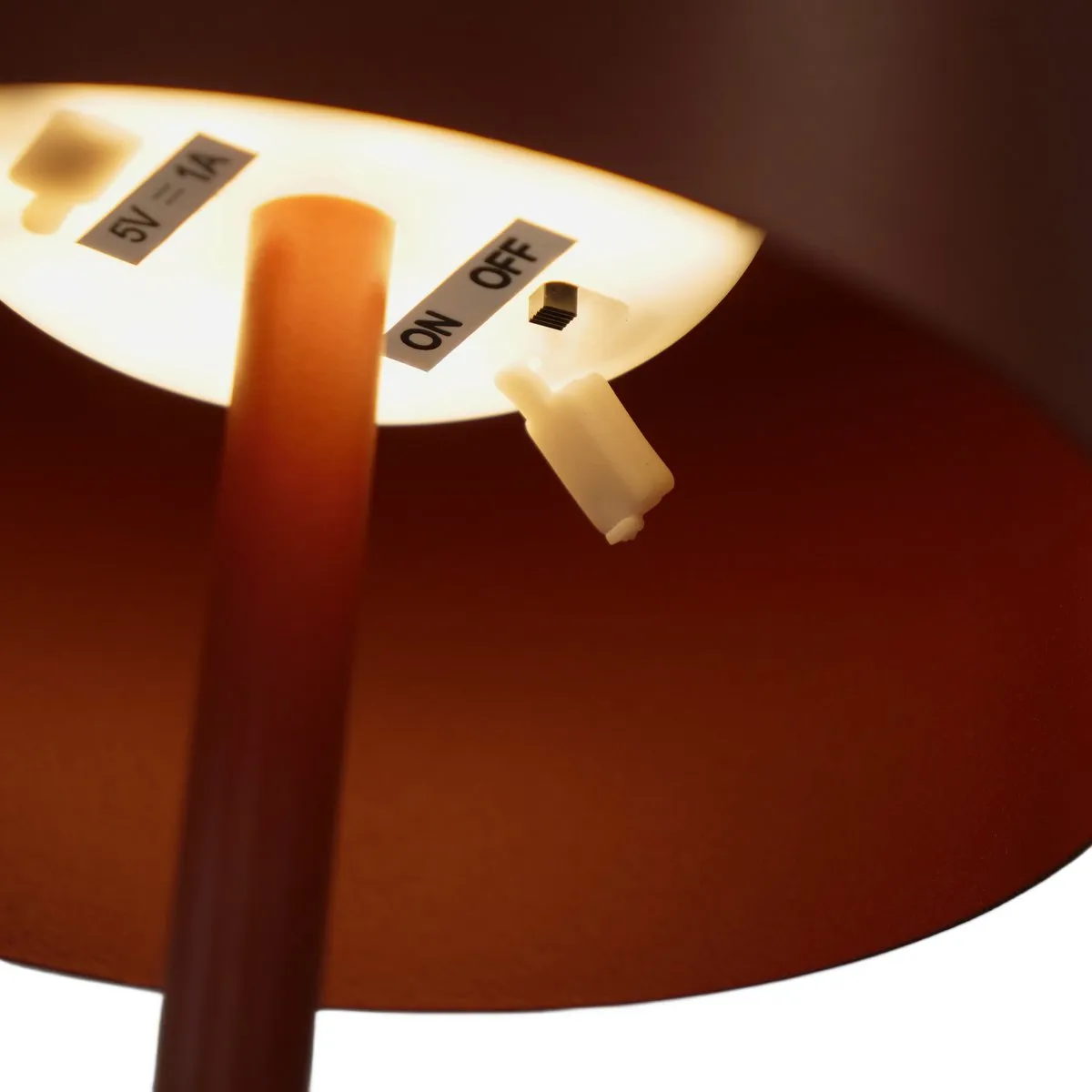 Eglo Roccanova-L Staande Lamp Solar - 120cm Steenrood