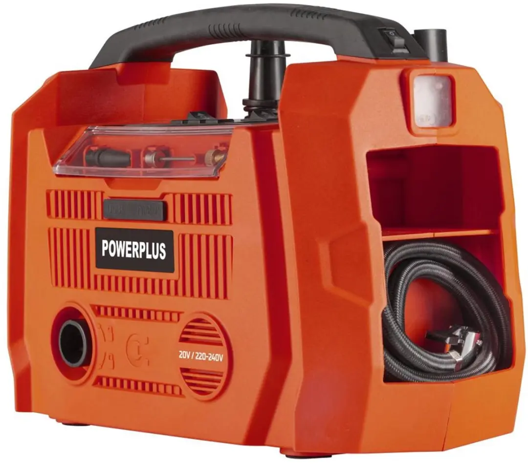 Powerplus Dual Power POWDP7031 Compressor - 380 l/min - 120W