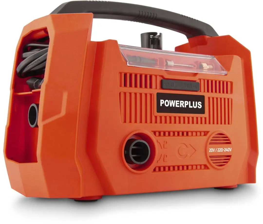 Powerplus Dual Power POWDP7031 Compressor