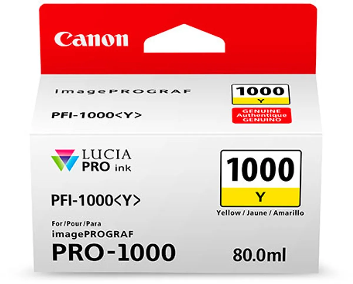 Canon 0549C001AA Inktcartridge Geel