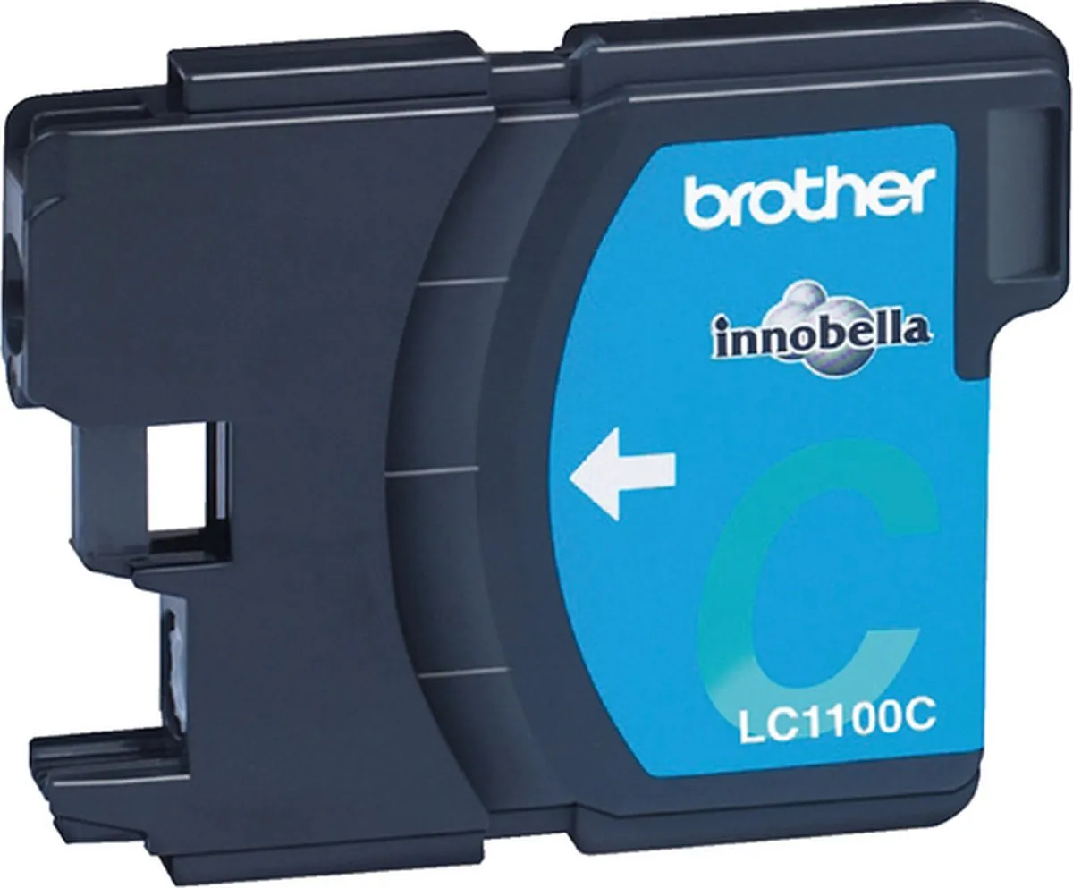 Brother LC1100CBP Inktcartridge - Cyaan - 11ml