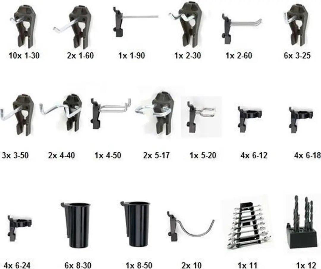 Raaco Super Clip Set 53 Stuks