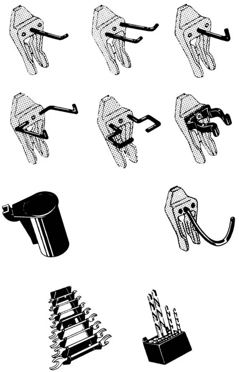 Raaco Super Clip Set 53 Stuks - Gereedschapsbordaccessoires - afbeelding 6 van 6