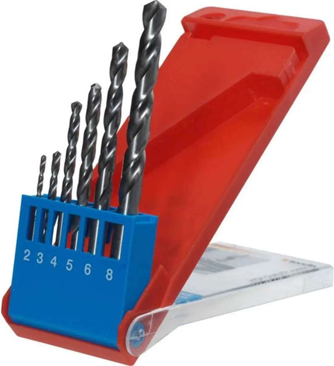 KWB HSS Silverstar Borenset 2-8mm - 6-delig