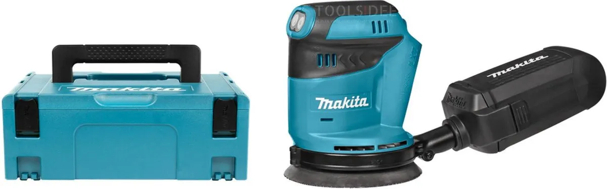 Makita DBO180ZJ Accu Excenterschuurmachine 18V