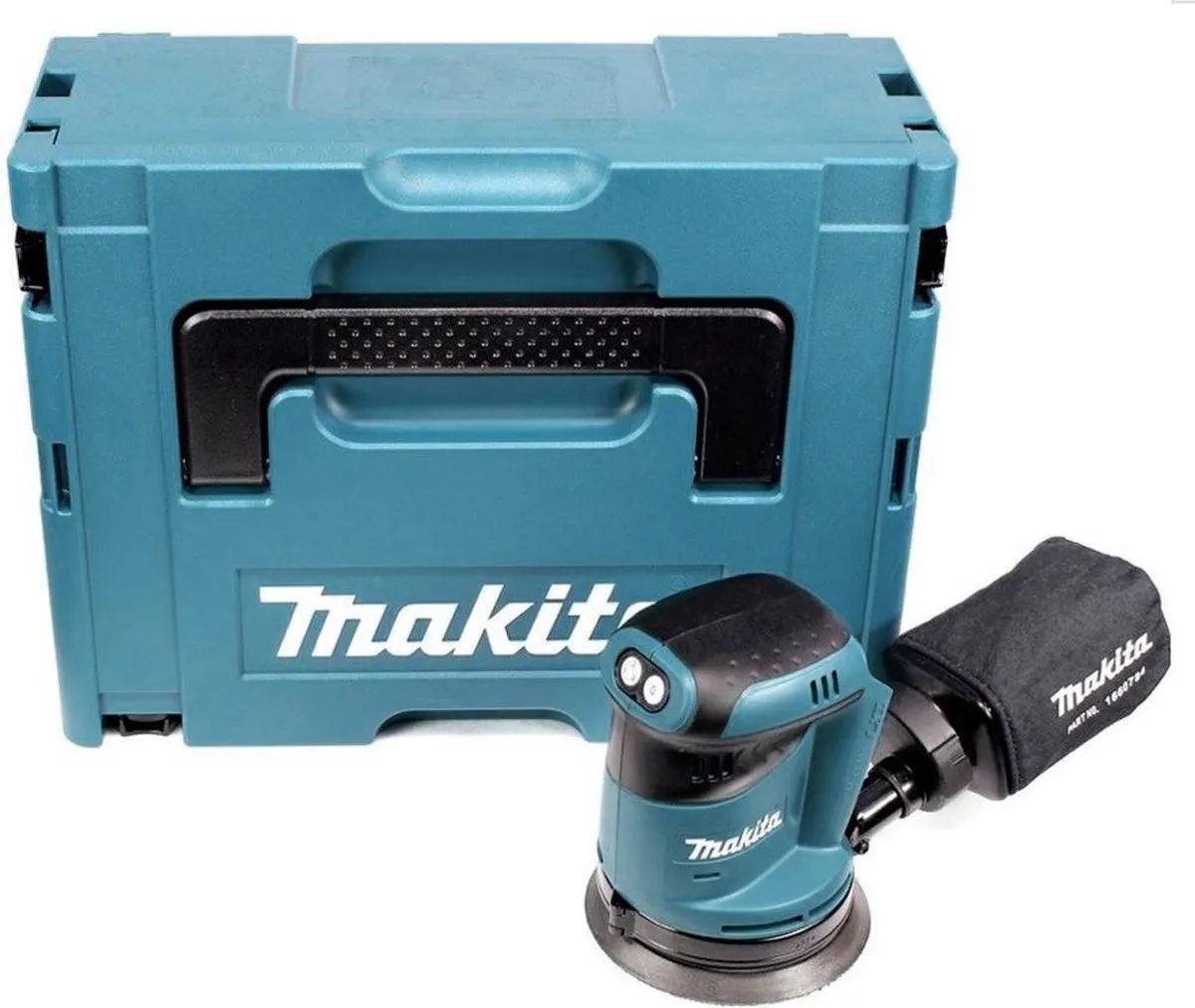 Makita DBO180ZJ Accu Excenterschuurmachine 18V