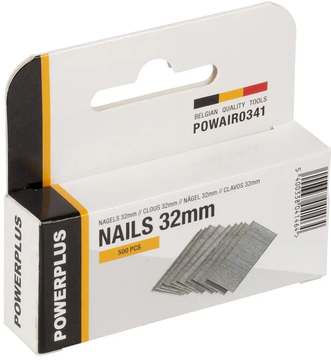 Powerplus POWAIR0341 Spijkers 32mm - 500 Stuks - afbeelding 6 van 6