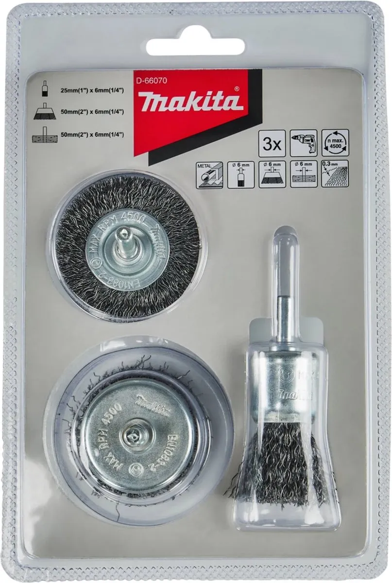 Makita Borstelset D-66070