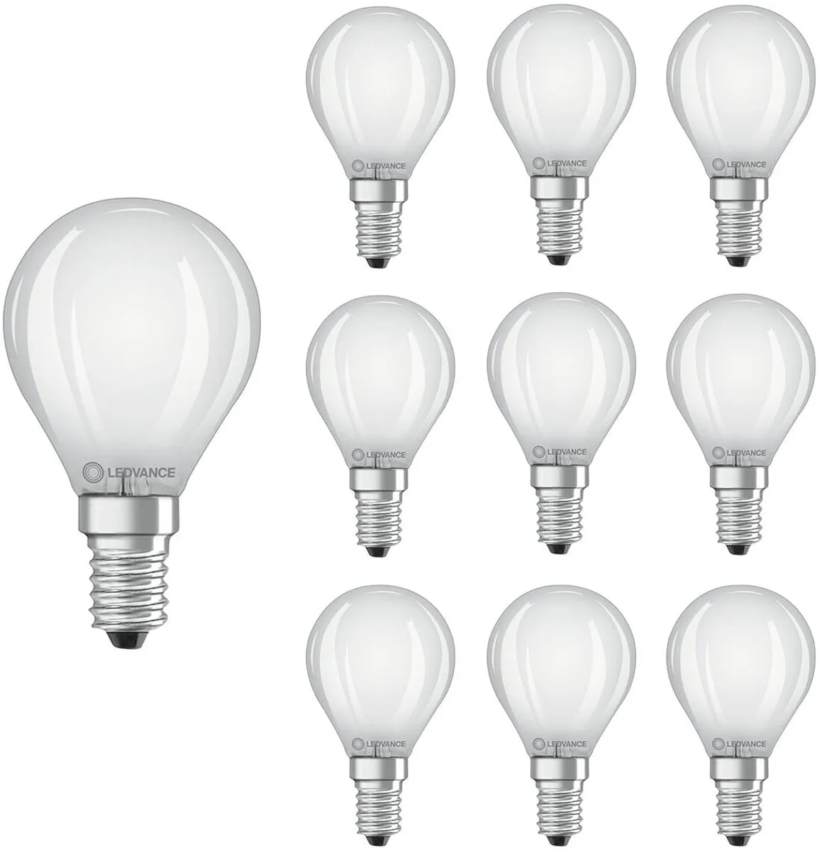 LEDVANCE LED Filament Kogellamp E14 4W