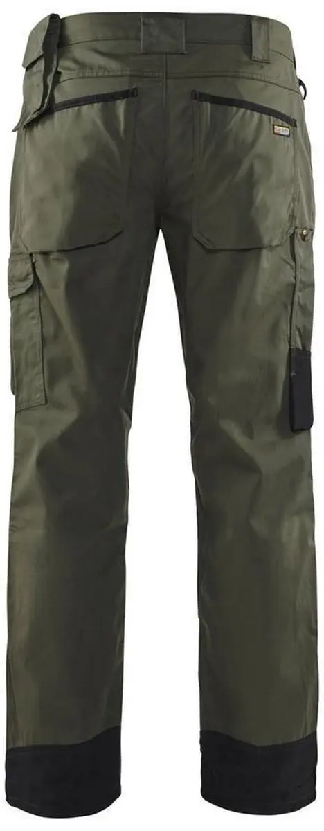 Blåkläder Garden Werkbroek 1454-1835 - 124 - Army Groen/Zwart - afbeelding 6 van 6