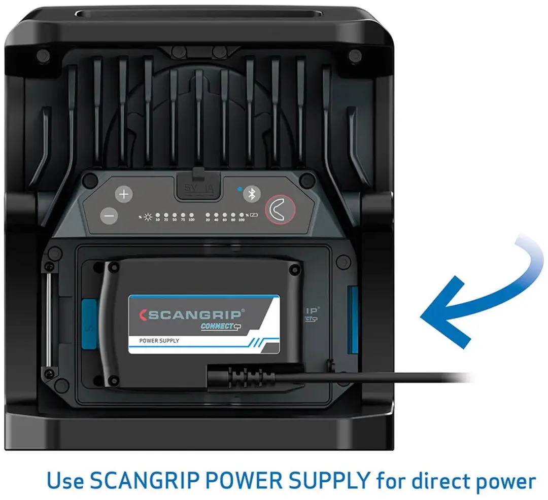 Scangrip Power Supply Connect 03.6123C - Zwart