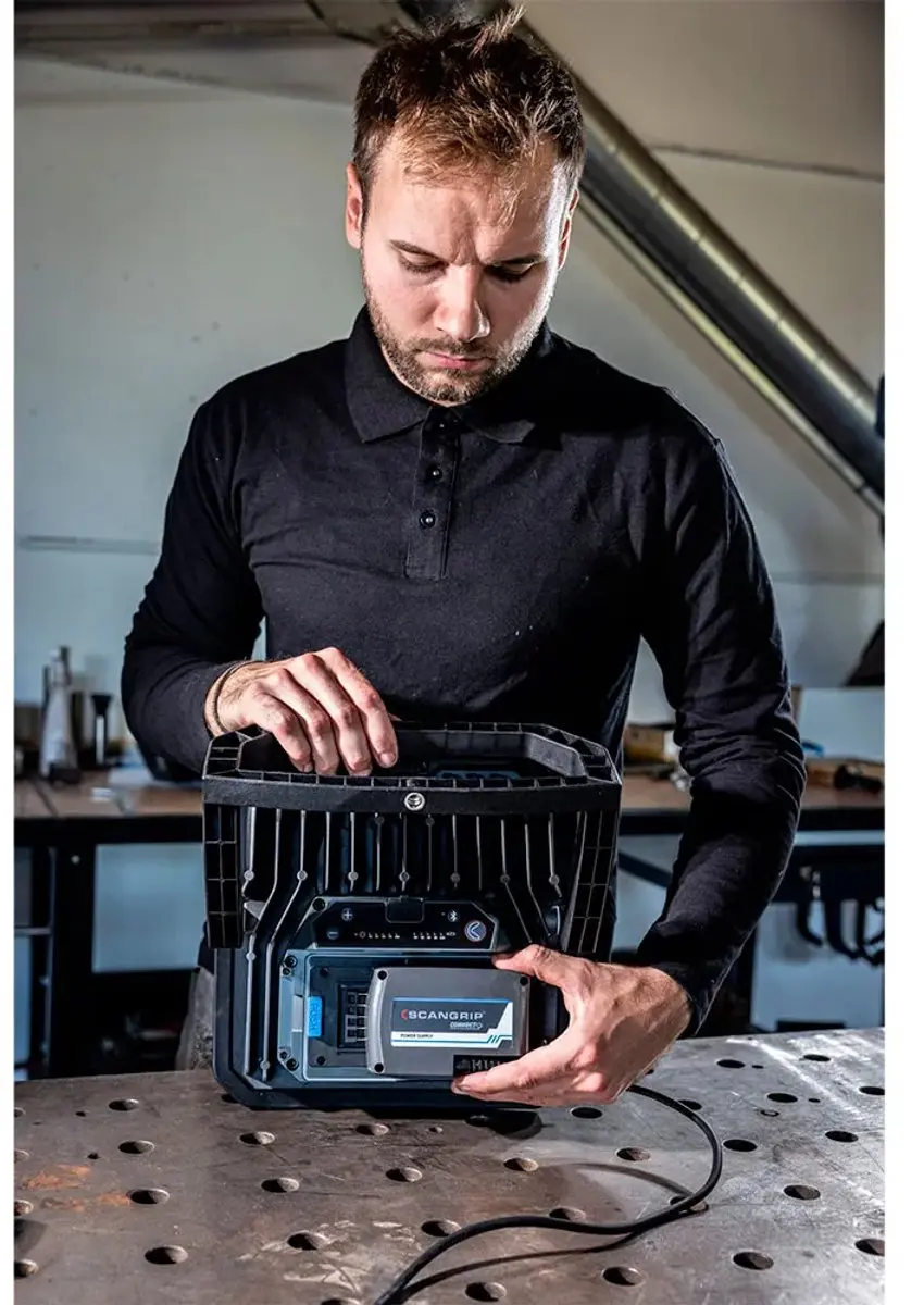 Scangrip Power Supply Connect 03.6123C - Zwart - afbeelding 6 van 6