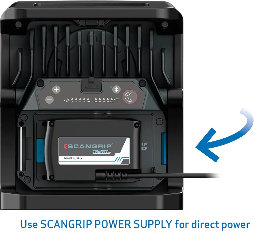 Scangrip Power Supply Connect 03.6123C - Zwart