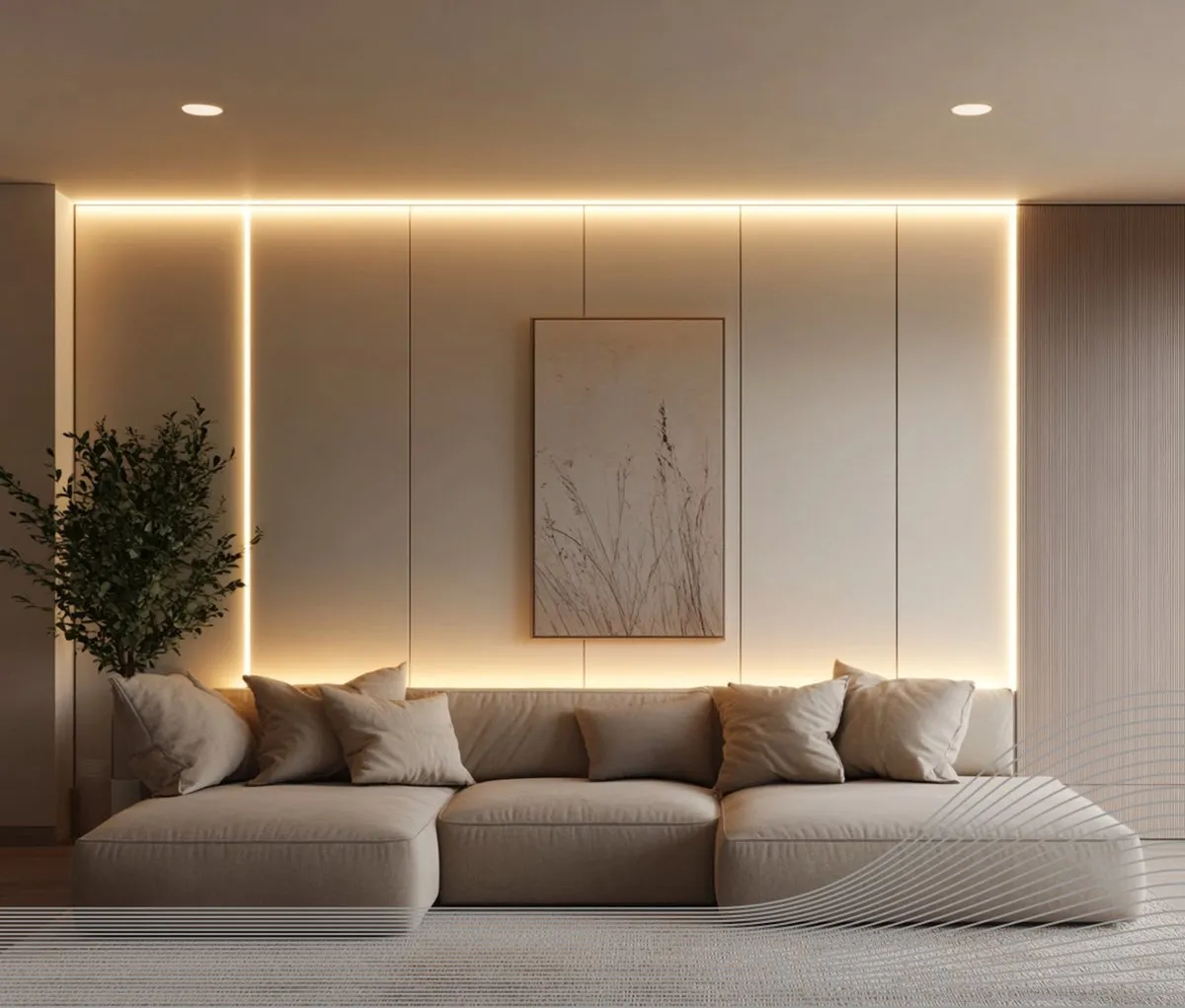 Calex Vista LED Strip 2m - Warm Wit 2700K - Incl. Afstandsbediening