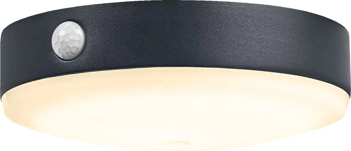LEDVANCE ENDURA Style Tossa Solar Wandlamp - 3000K - IP44 - Zwart