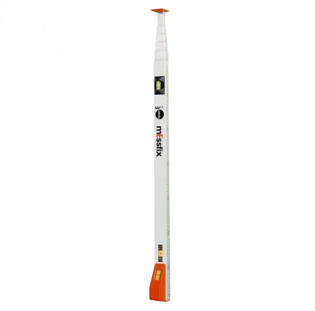 Nedo mEssfix Telescopische Meetstok 5m - Alu/Oranje