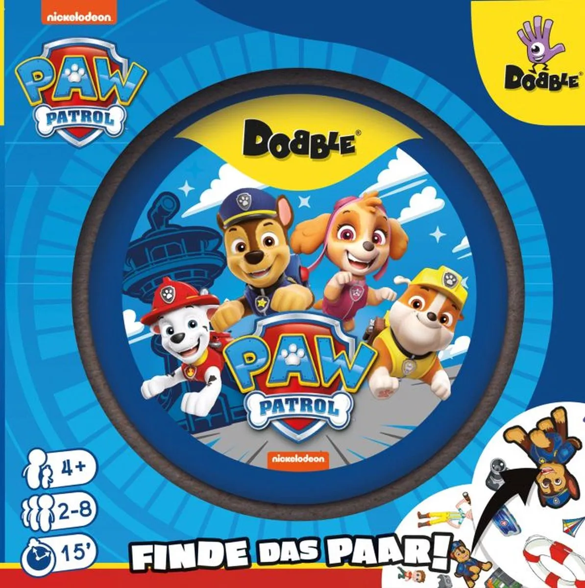 Asmodee Dobble Paw Patrol Kaartspel